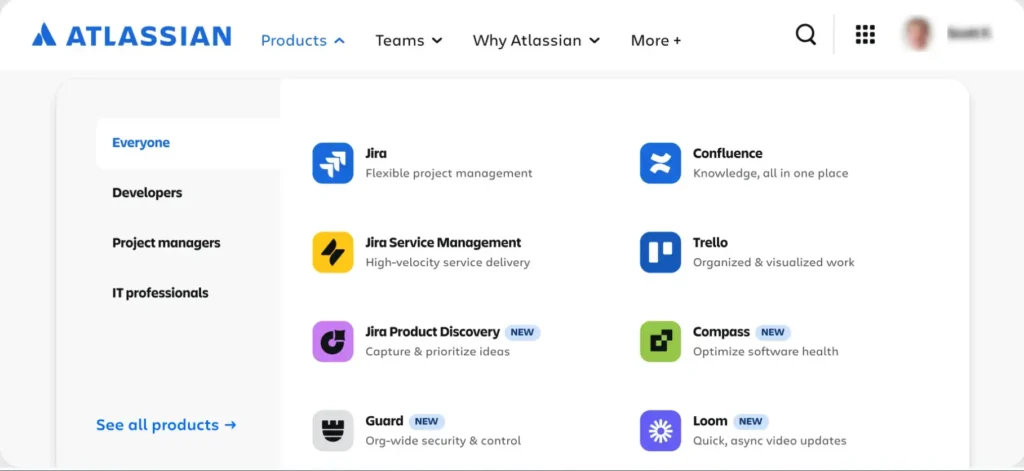 Jira Attlassian Products
