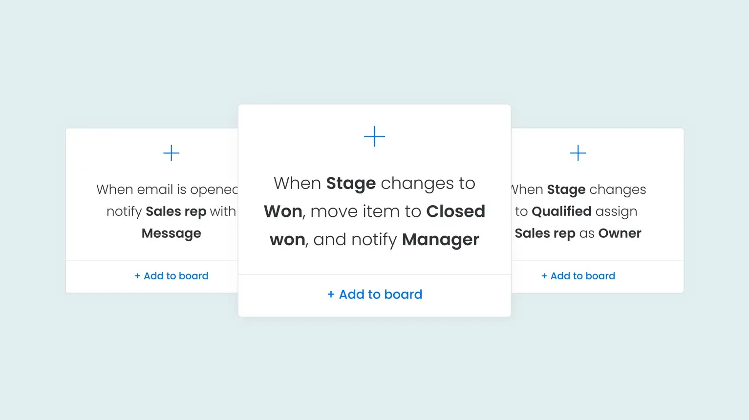 monday CRM Automation